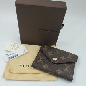 Louis Vuitton Victorine Rose Ballerine Wallet